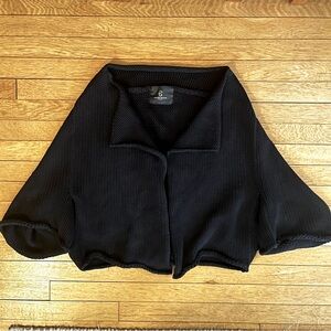 Cotton shawl cardigan from Bruuns Bazaar—XL